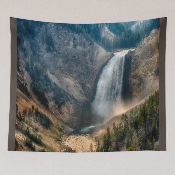 Item preview, Grand Canyon of the Yellowstone with the Falls designed and sold by Kathy Weaver.