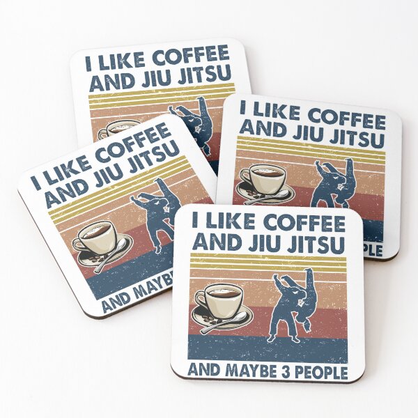 Item preview, I like coffee and Jiu jitsu and maybe 3 people designed and sold by tuyetnhung98.