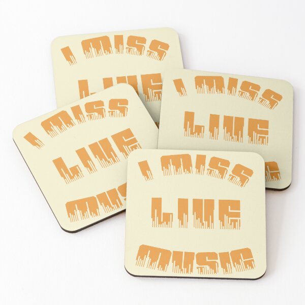 Item preview, I MISS LIVE MUSIC designed and sold by diaza.