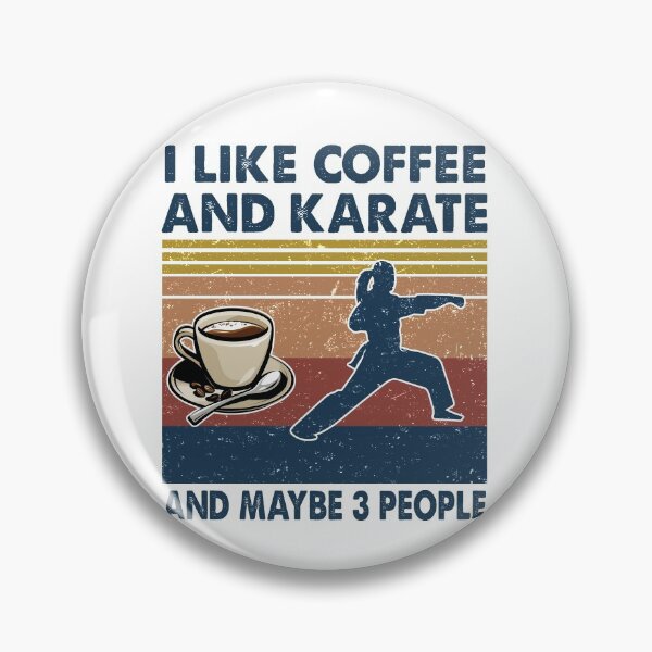 Item preview, I like coffee and Karate and maybe 3 people designed and sold by tuyetnhung98.