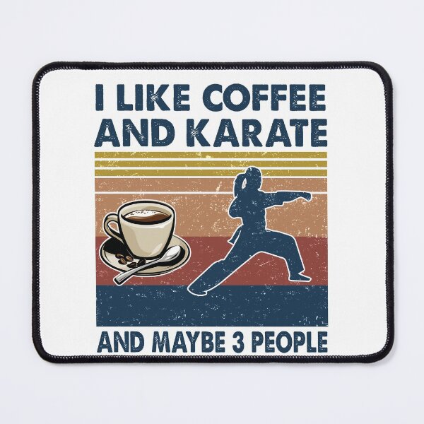 Item preview, I like coffee and Karate and maybe 3 people designed and sold by tuyetnhung98.