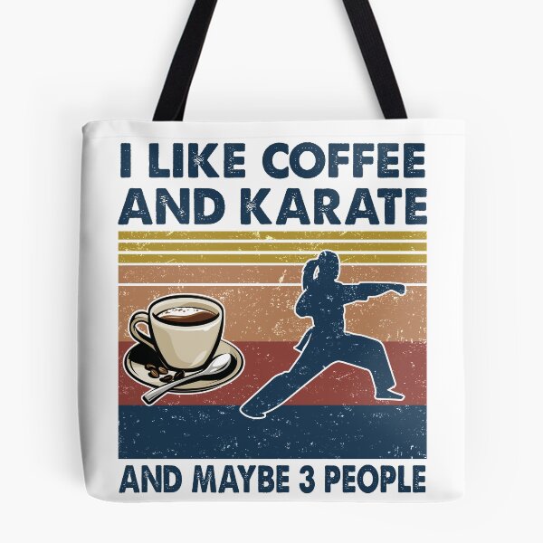Item preview, I like coffee and Karate and maybe 3 people designed and sold by tuyetnhung98.