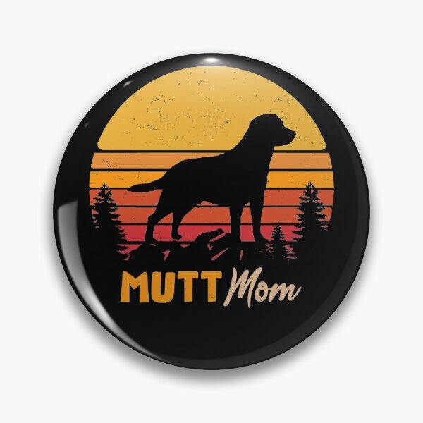 Item preview, Mutt Dog Mom Vintage Retro designed and sold by rafaeltto.