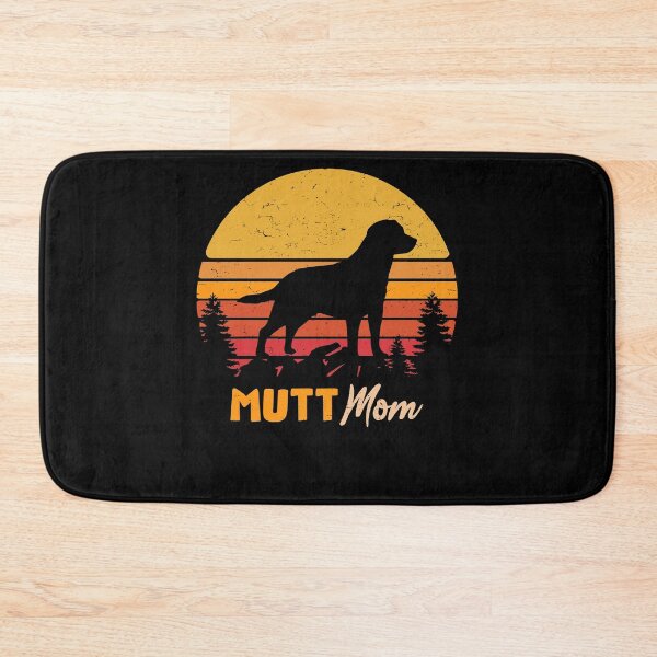 Item preview, Mutt Dog Mom Vintage Retro designed and sold by rafaeltto.