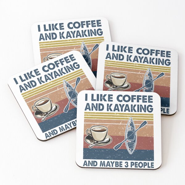 Item preview, I like coffee and Kayaking and maybe 3 people designed and sold by tuyetnhung98.