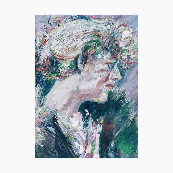 Item preview, LOU ANDREAS SALOME oil portrait designed and sold by lautir.