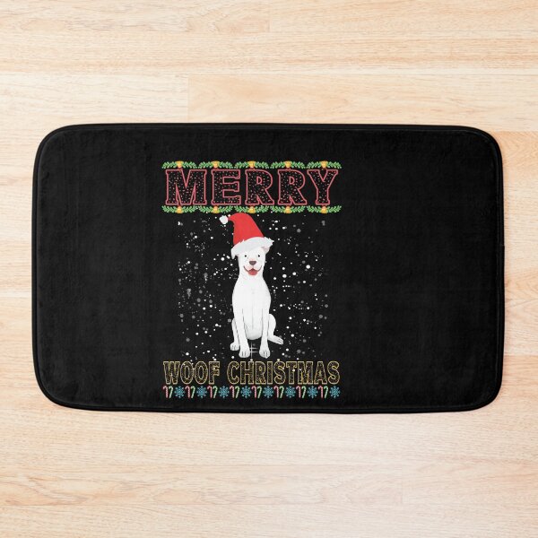 Artikelvorschau, Merry woof Christmas Funny Basenji entworfen und verkauft von patroart.