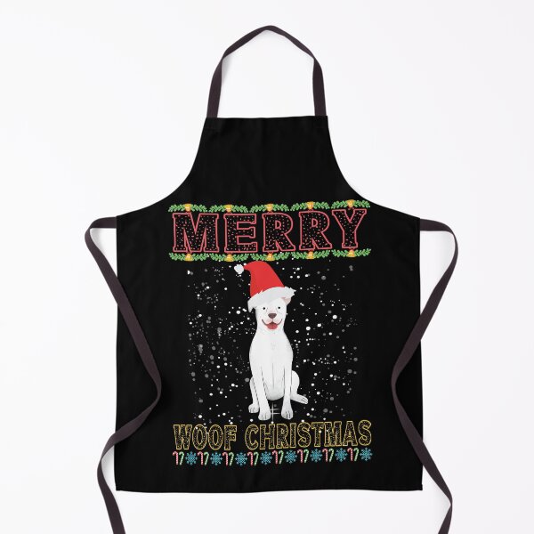 Item preview, Merry woof Christmas Funny Basenji designed and sold by patroart.