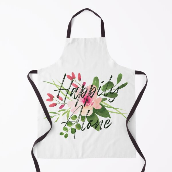 Item preview, Happily alone wrapped in flowers designed and sold by blueskiesforme.