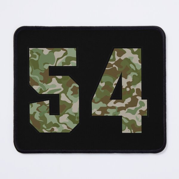 Item preview, Army Camo Number Fifty-four Veteran Lucky Number 54 designed and sold by Urosek.