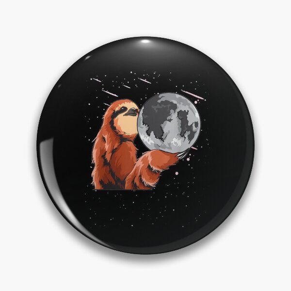 Item preview, Moon Sloth Outer Sloth Holding The Moon designed and sold by bessiey23.