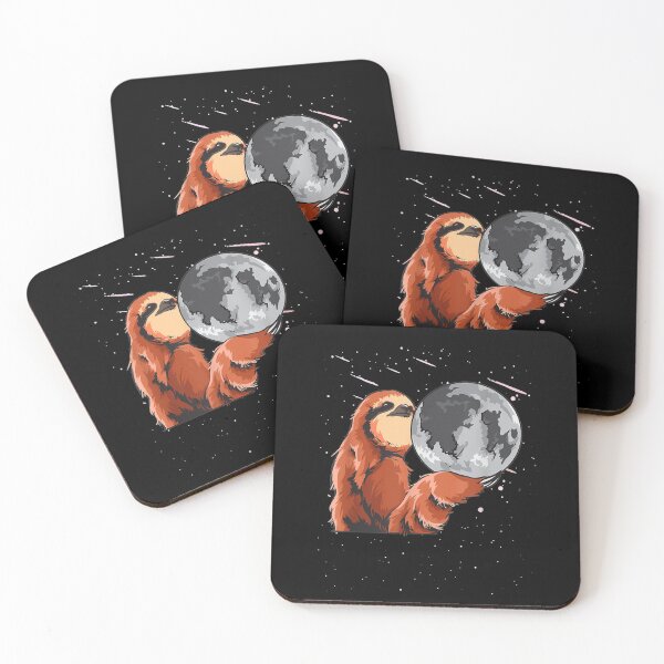 Item preview, Moon Sloth Outer Sloth Holding The Moon designed and sold by bessiey23.