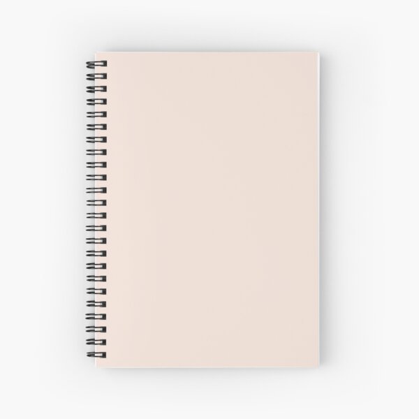 Powder Rose Spiral Notebook