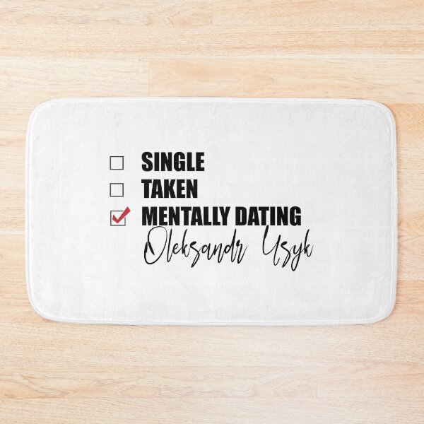 Item preview, Mentally Dating Oleksandr Usyk designed and sold by Bend-The-Trendd.