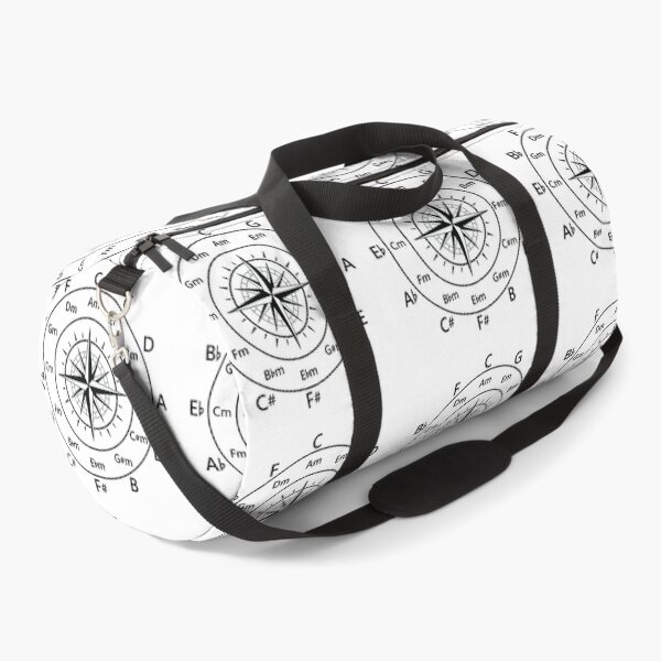 Item preview, Circle of Fifths Old Compass Style Light Theme designed and sold by nightsworthy.