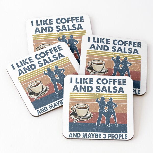 Item preview, I like coffee and salsa and maybe 3 people designed and sold by tuyetnhung98.