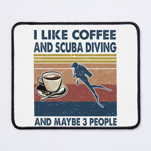Item preview, I like coffee and Scuba Diving and maybe 3 people designed and sold by tuyetnhung98.