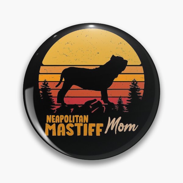 Item preview, Neopolitan Mastiff Dog Mom Vintage Retro designed and sold by rafaeltto.