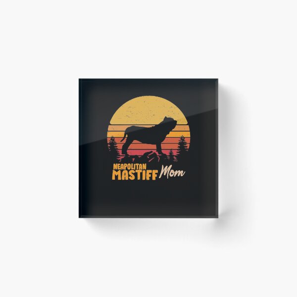 Item preview, Neopolitan Mastiff Dog Mom Vintage Retro designed and sold by rafaeltto.
