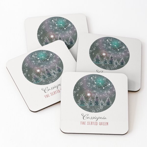 Item preview, Cassiopeia constellation Art Astronomy poster Astronomy print Astronomy gifts for her Science  vintage gift for him designed and sold by GalleryArtField.