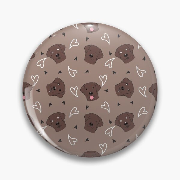 Item preview, Chocolate Labrador Retriever Dog Head Emoji designed and sold by Lulupainting.