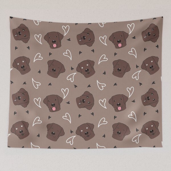 Item preview, Chocolate Labrador Retriever Dog Head Emoji designed and sold by Lulupainting.