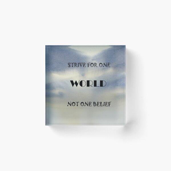 Item preview, One World designed and sold by Malcolm Snook.