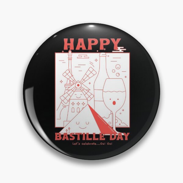 Item preview, Happy Bastille Day Design designed and sold by Artpace.