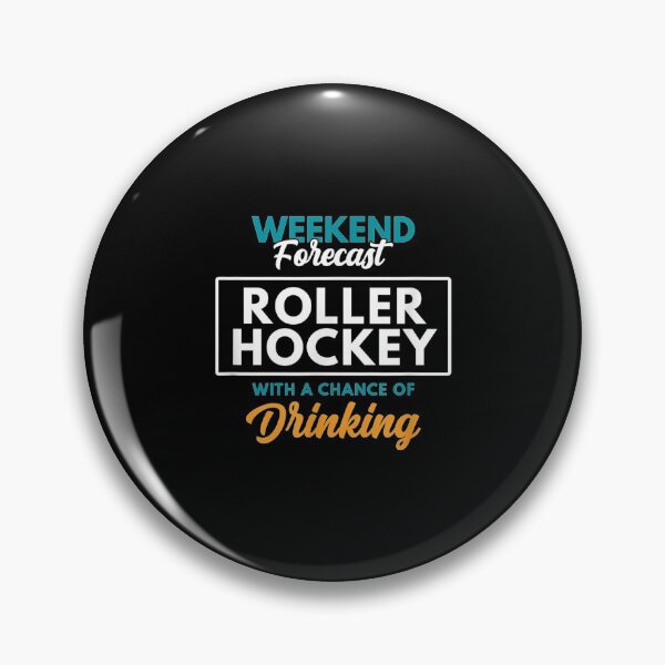 Item preview, Weekend Forecast Roller Hockey designed and sold by paudels.