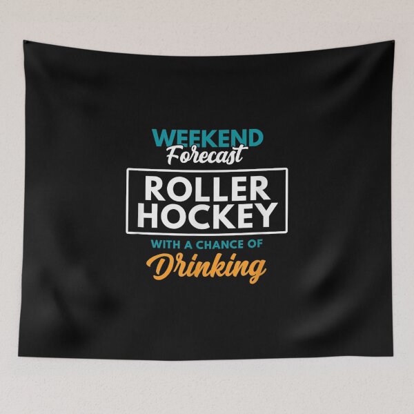 Item preview, Weekend Forecast Roller Hockey designed and sold by paudels.