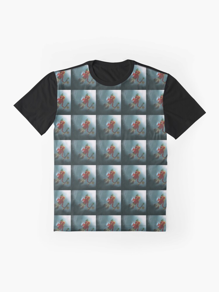 Thumbnail 4 of 5, Graphic T-Shirt, Toltec Merchant (Water Series) designed and sold by Mantra-tshirt.