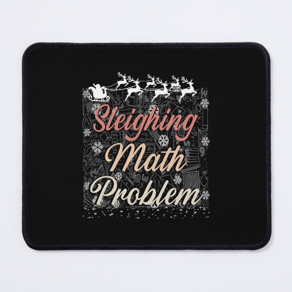 Item preview, Sleighing math problem funny Christmas gift for boy and students designed and sold by patroart.
