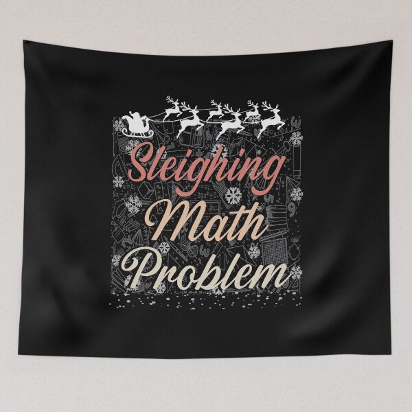 Item preview, Sleighing math problem funny Christmas gift for boy and students designed and sold by patroart.