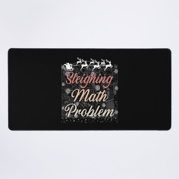Item preview, Sleighing math problem funny Christmas gift for boy and students designed and sold by patroart.