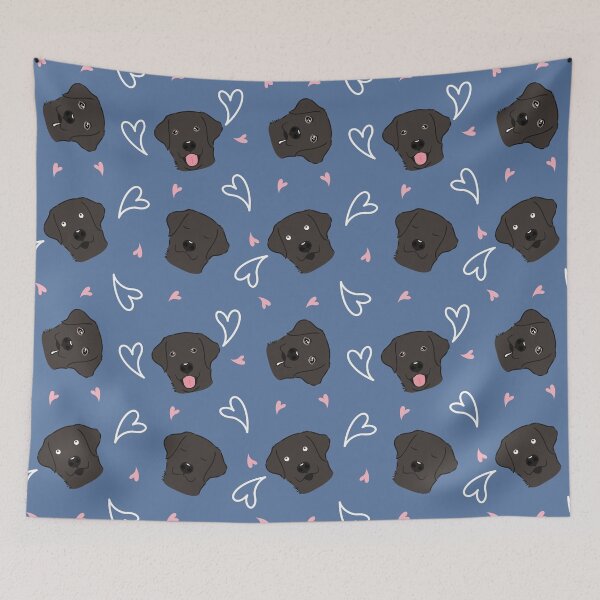 Item preview, Black Labrador Retriever Dog Head Emoji designed and sold by Lulupainting.