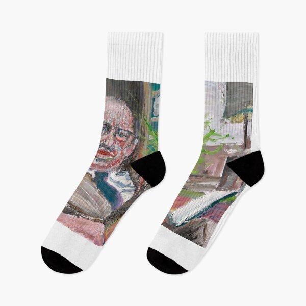 Item preview, IGOR STRAVINSKY in his studio - oil portrait designed and sold by lautir.