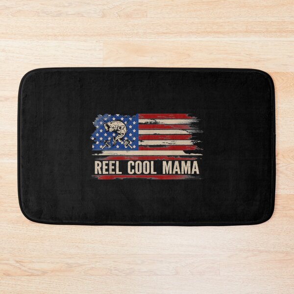 Item preview, Reel Cool Mama American Usa Flag Fishing Fish Gift designed and sold by bessiey23.