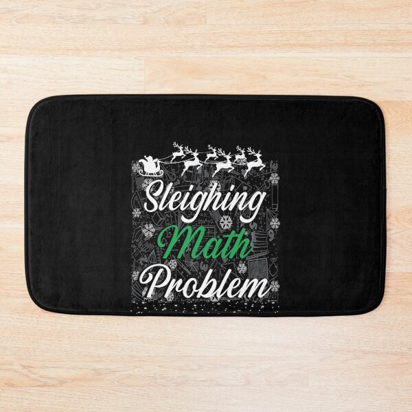 Item preview, Sleighing math problem funny gift for boy and girl students designed and sold by patroart.