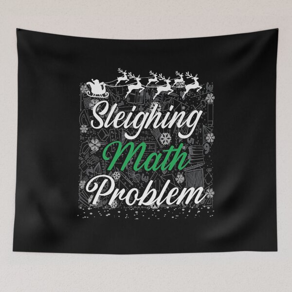 Item preview, Sleighing math problem funny gift for boy and girl students designed and sold by patroart.