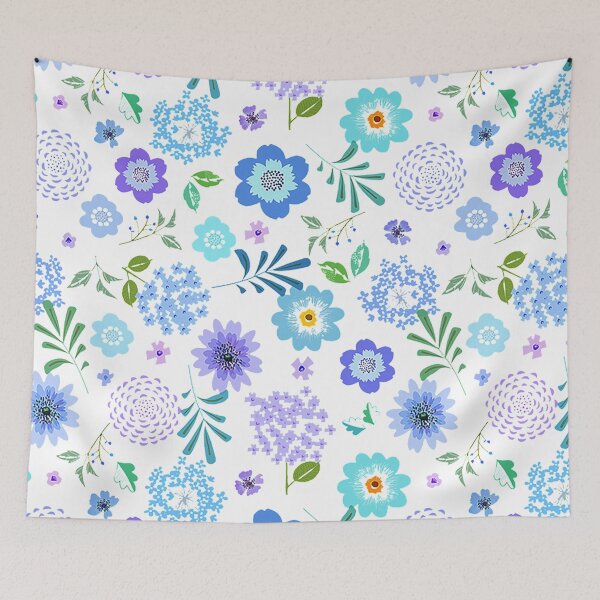 Item preview, Sky Blue Nature Wildflowers make life beautiful.  designed and sold by monodesigns.