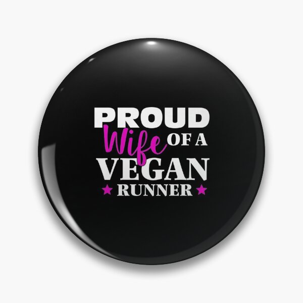 Item preview, Proud Wife Of A Vegan Runner For Vegan Spouses designed and sold by paudels.