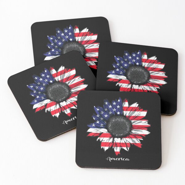 Item preview, Usa Sunflower American Flag Sunflower designed and sold by bessiey23.