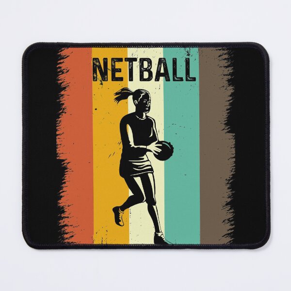 Item preview, Vintage Retro Netball designed and sold by thanhmaidesign.