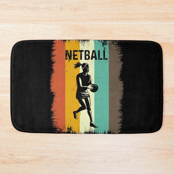 Item preview, Vintage Retro Netball designed and sold by thanhmaidesign.