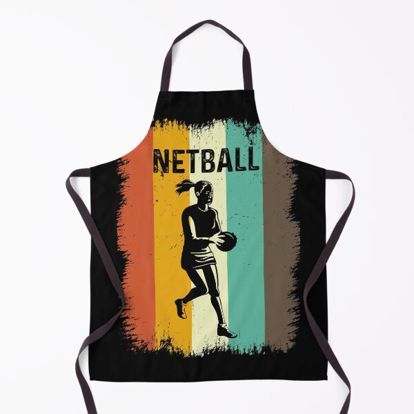 Item preview, Vintage Retro Netball designed and sold by thanhmaidesign.