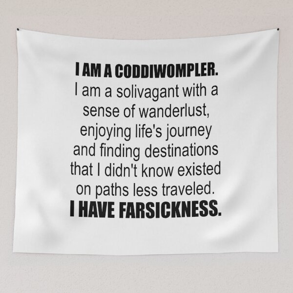 Item preview, I Am A Coddiwompler. I Have Far Sickness. designed and sold by taiche.
