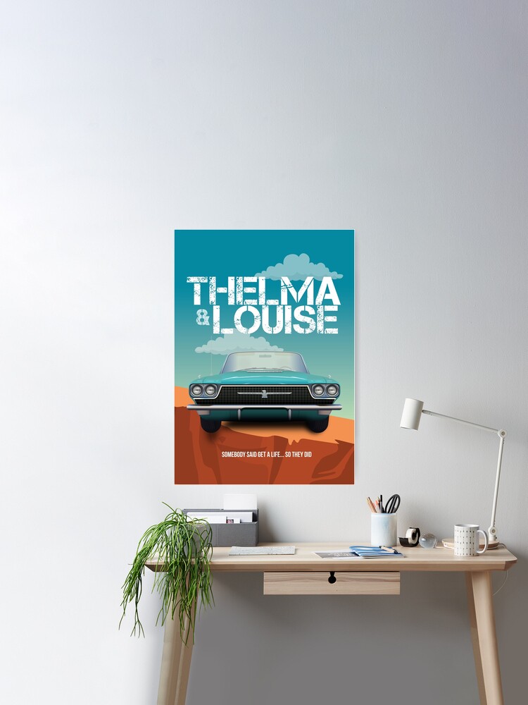 No189 My Thelma and Louise minimal movie poster Tote Bag