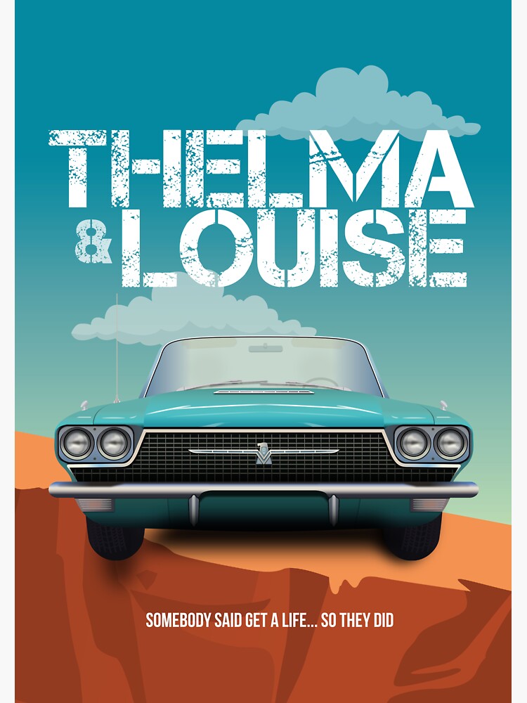 Thelma and Louise FRIDGE MAGNET movie poster