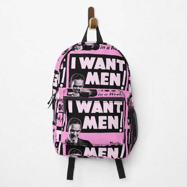 Item preview, I WANT MEN - ADVERT designed and sold by ThrowbackAds.