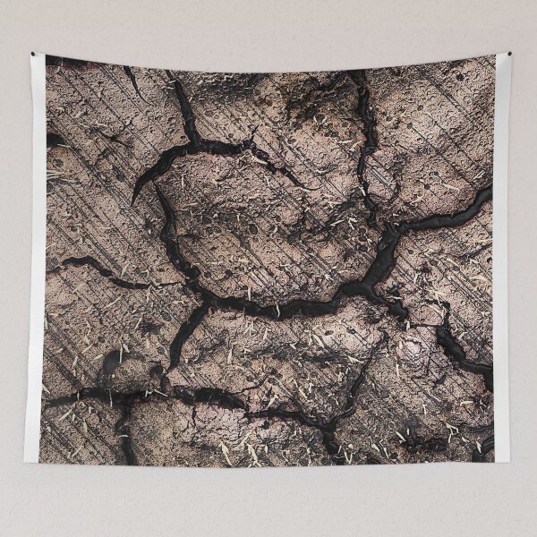 Item preview, Cracked Mud in a Rice Field designed and sold by Huskyyy Designs.